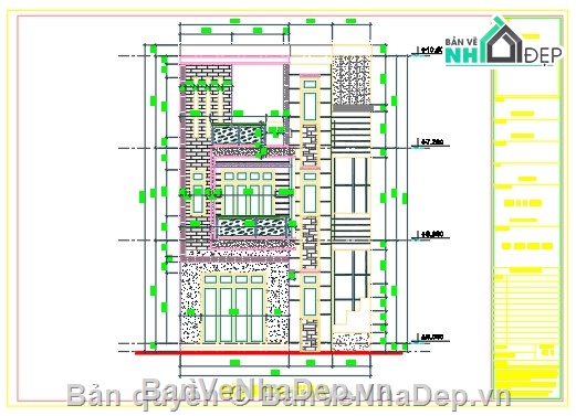 nhà phố 3 tầng,nhà 4 tầng,nhà 5 tầng,kiến trúc 5 tầng,nhà phố 5 tầng,thiết kế điện