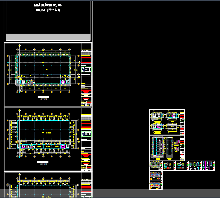 hồ sơ thiết kế nhà máy,bản vẽ khu công nghiệp,nhà xưởng,trung tâm kỹ thuật,công trình phụ trợ,nhà máy sản xuất