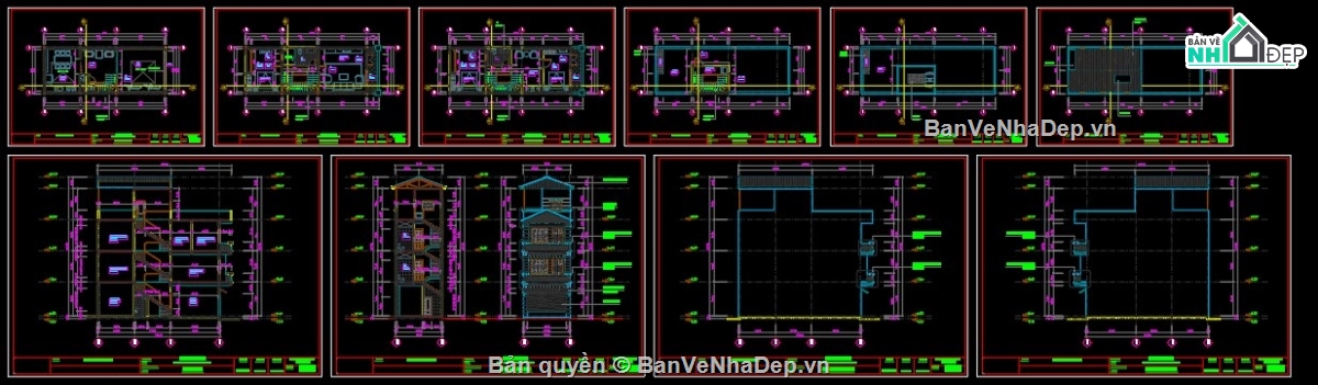nhà phố 4 tầng,nhà 4 tầng,kiến trúc nhà 4 tầng,bản vẽ nhà 4 tầng