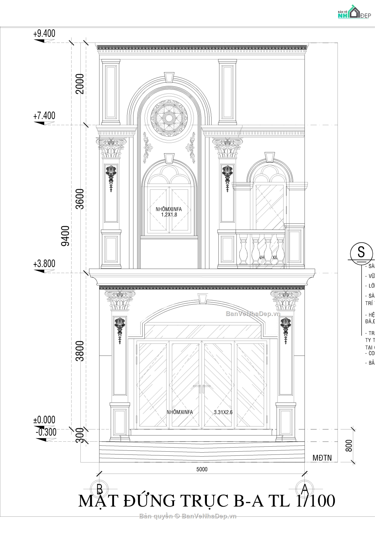 tân cổ điển 2 tầng,nhà phố tân cổ điển,thiết kế nhà phố đẹp đầy đủ,nhà phố 2 tầng 5x17.5