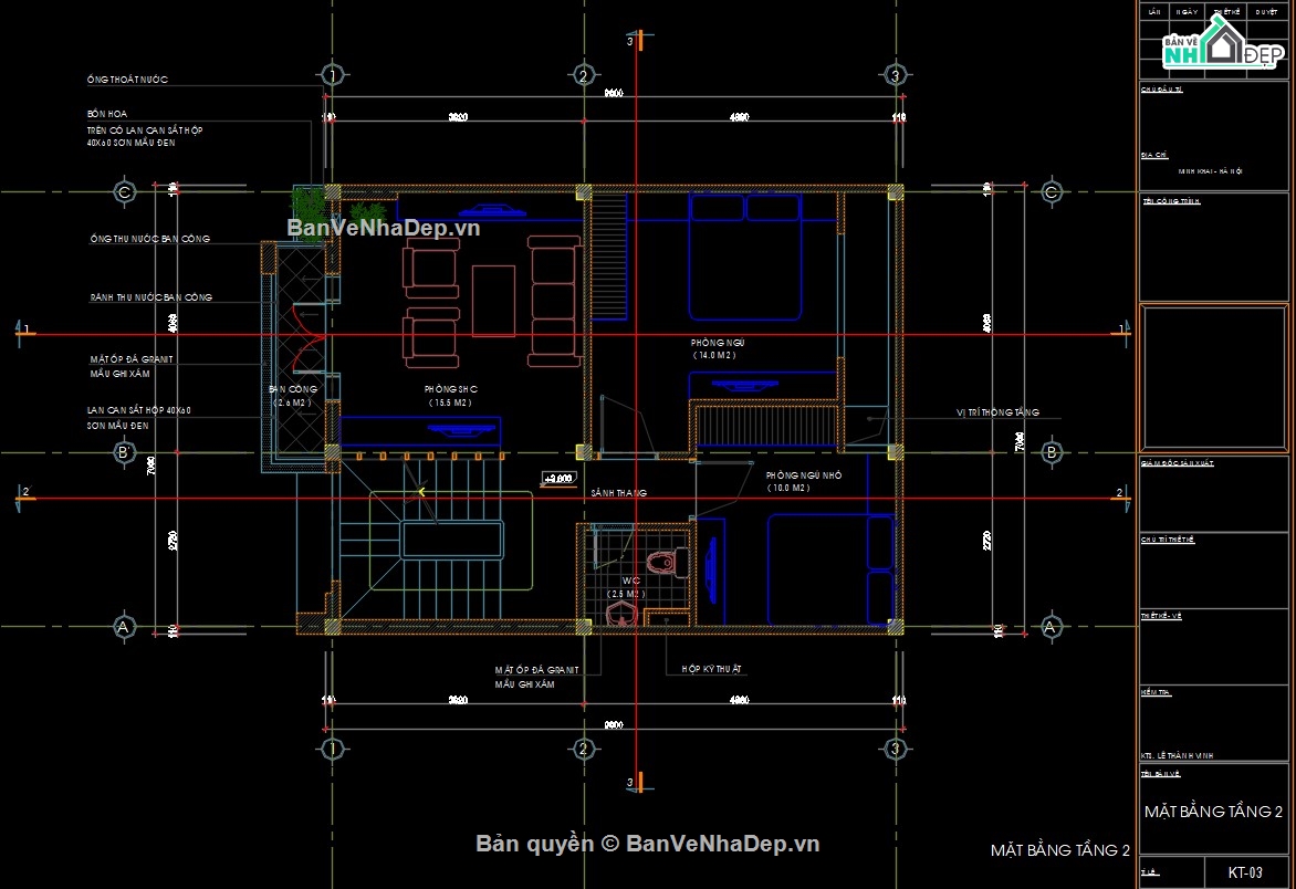 mẫu biệt thự 3 tầng,thiết kế biệt thự 3 tầng,file cad biệt thự đẹp,bản vẽ mẫu biệt thự,file cad nhà đẹp,kiến trúc biệt thự