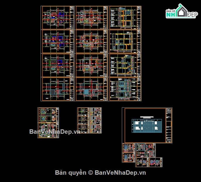 mẫu biệt thự 3 tầng,thiết kế biệt thự 3 tầng,file cad biệt thự đẹp,bản vẽ mẫu biệt thự,file cad nhà đẹp,kiến trúc biệt thự
