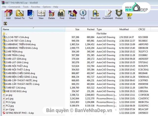 Bản vẽ biệt thự 3 tầng,Biệt thự 3 tầng 8x15m,bộ bản vẽ biệt thự 3 tầng,file cad biệt thự 3 tầng,mẫu biệt thự 3 tầng dưới 100m2