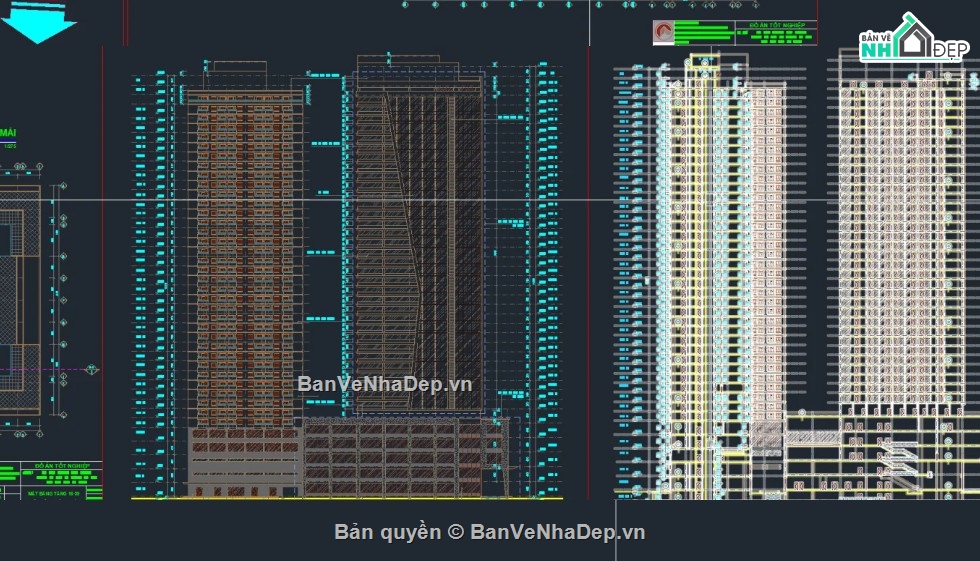 khách sạn Mường Thanh,file cad khách sạn,khách sạn Mường Thanh file cad