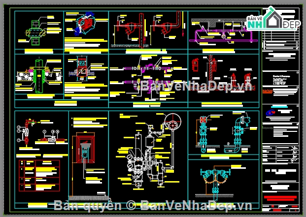 hệ thống chữa cháy,phòng cháy chữa cháy,bản vẽ pccc