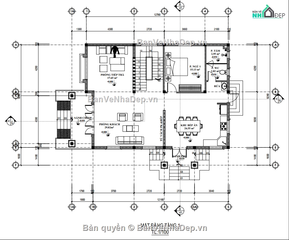 biệt thự 2 tầng,kiến trúc biệt thự 2 tầng,phối cảnh biệt thự