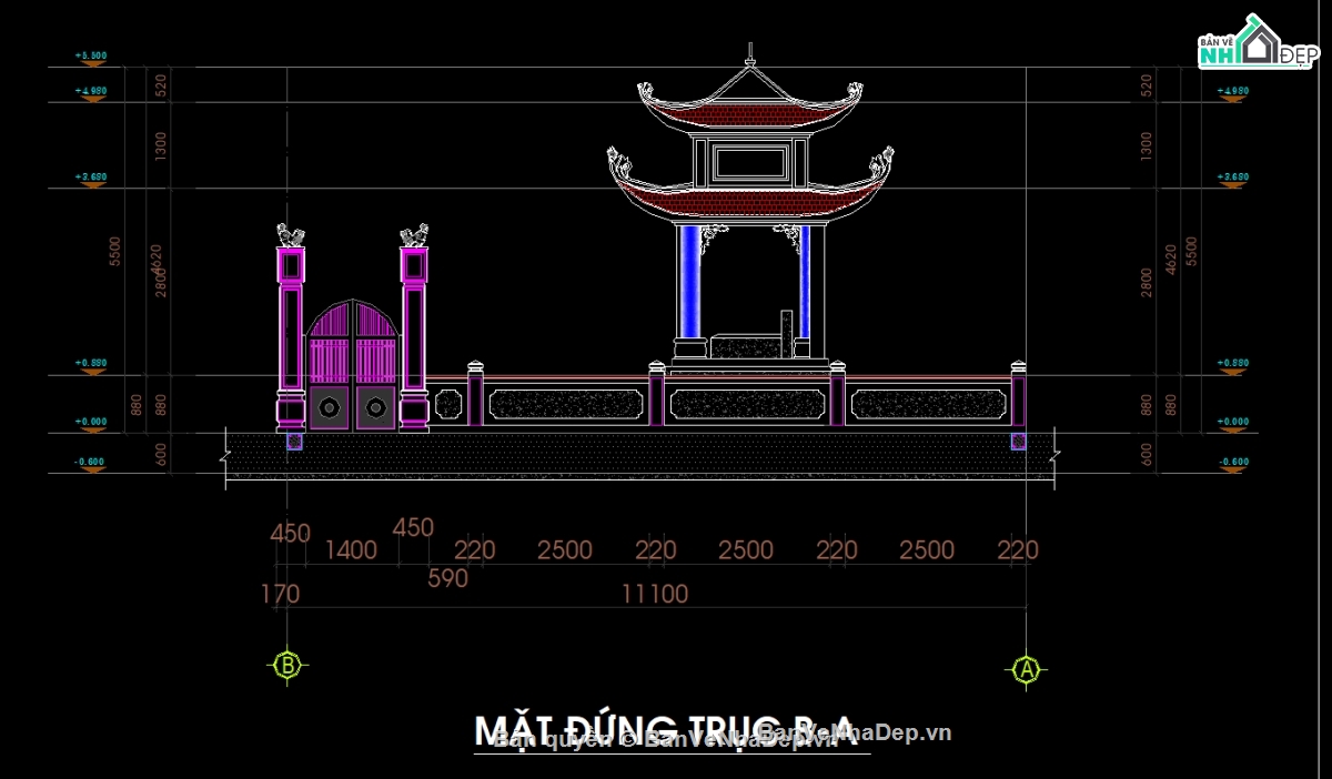 thiết kế lăng mộ,lăng mộ,khu mộ,lăng mộ dwg,kiến trúc lăng mộ,kết cấu lăng mộ