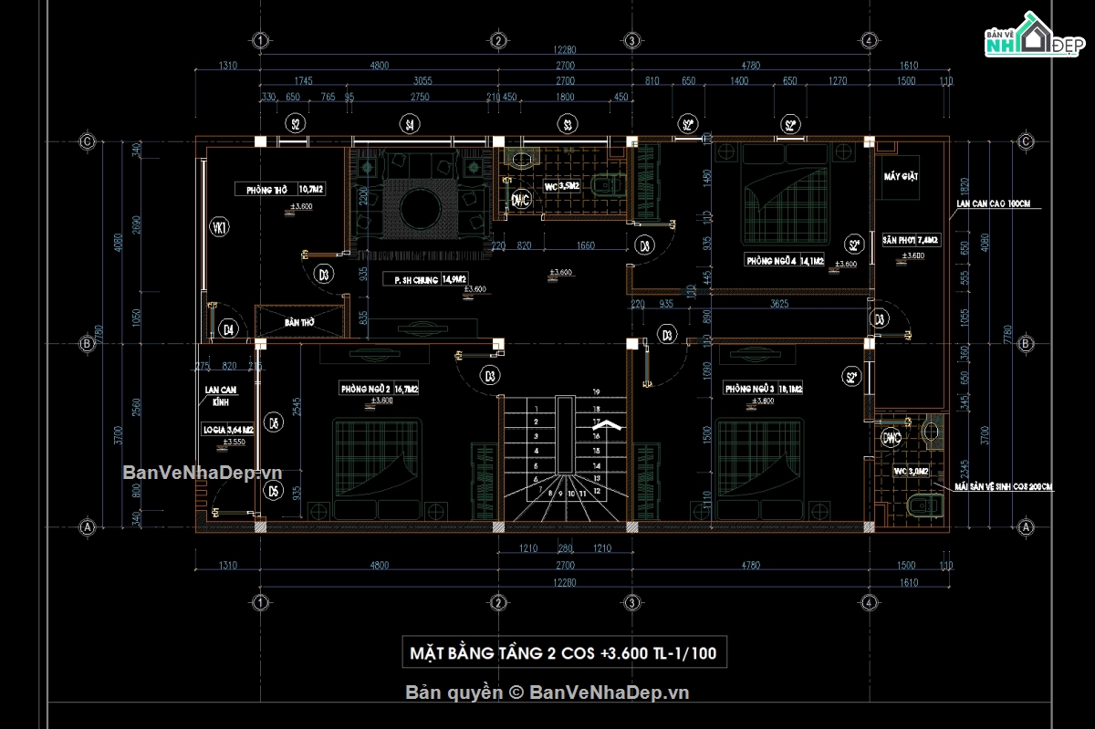 thiết kế nhà phố 2 tầng,bản vẽ nhà phố 2 tầng,nhà phố 2 tầng,thiết kế nhà phố