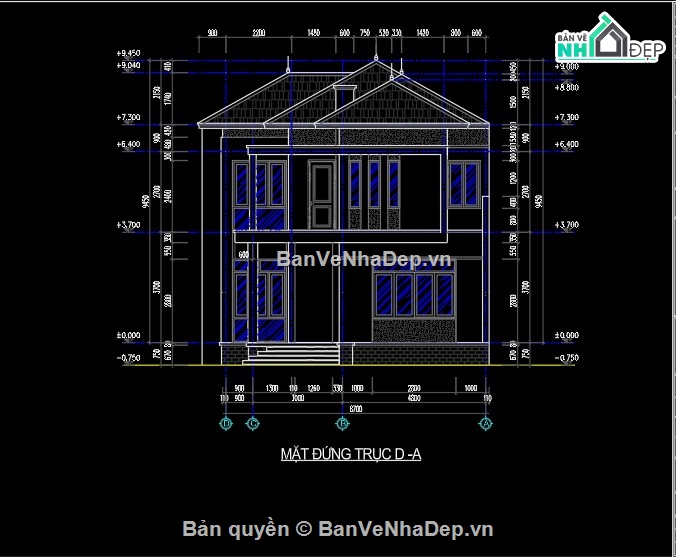 bản vẽ 2 tầng,kiến trúc nhà 2 tầng,biệt thự 2 tầng,mẫu nhà 2 tầng