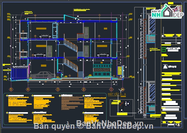 dự toán,kết cấu biệt thự,4 tầng,biệt thự 2 tầng,thiết kế điện,kết cấu