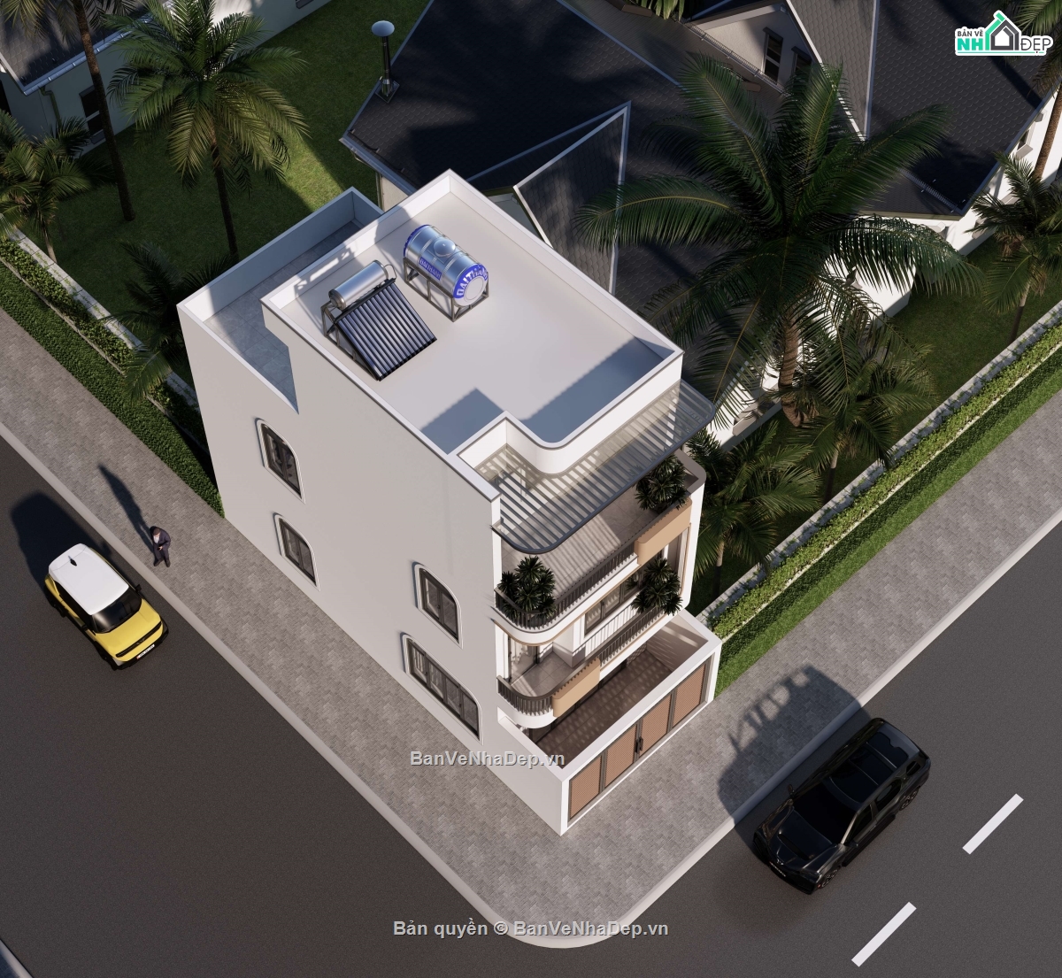 Full hồ sơ bản vẽ 3 tầng 5x12,bản vẽ 3 tầng 5x12,bản vẽ 5x12m,bản vẽ 3 tầng