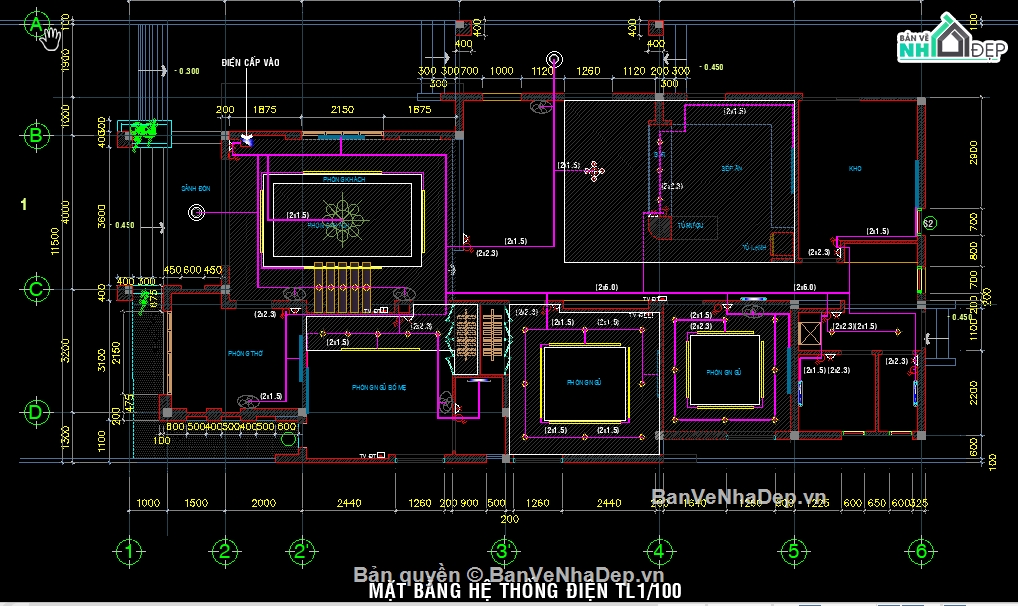 biệt thự cấp 4 11.5x20.6m,File cad biệt thự cấp 4,Bản vẽ cad biệt thự cấp 4,File cad biệt thự 1 tầng,Hồ sơ biệt thự 1 tầng,hồ sơ biệt thự cấp 4