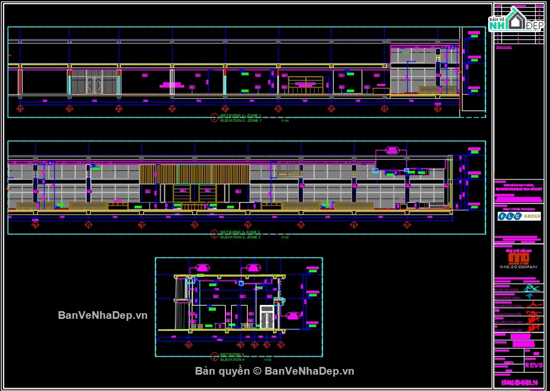 bản vẽ khu resort,bản vẽ cad khu nhà hàng,bản vẽ cad resort