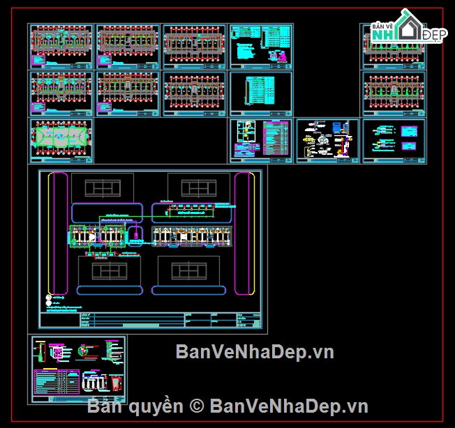 trụ sở cơ quan,trụ sở làm việc,nhà khách cơ quan,nhà làm việc 2 tầng,nhà làm việc 10x32m,full bản vẽ nhà làm việc cơ quan
