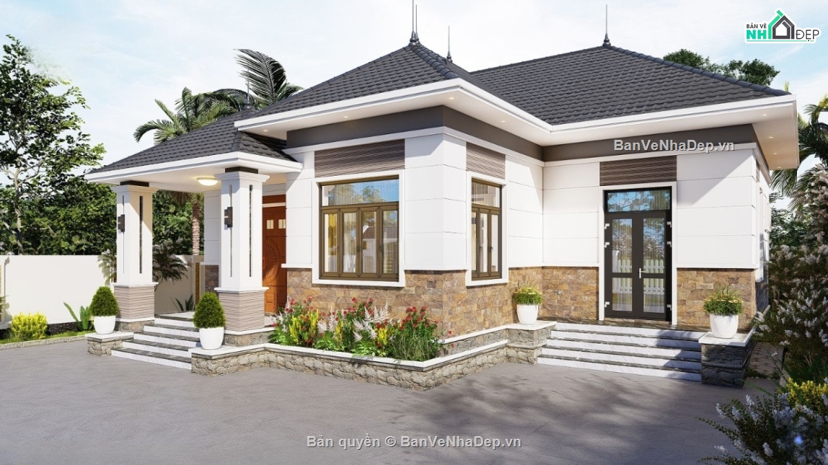 bản vẽ nhà 1 tầng mái nhật,thiết kế nhà vườn 1 tầng,bản vẽ mái nhật,bản vẽ biệt thự mái nhật,bản vẽ cad nhà 1 tầng,bản vẽ biệt thự 1 tầng
