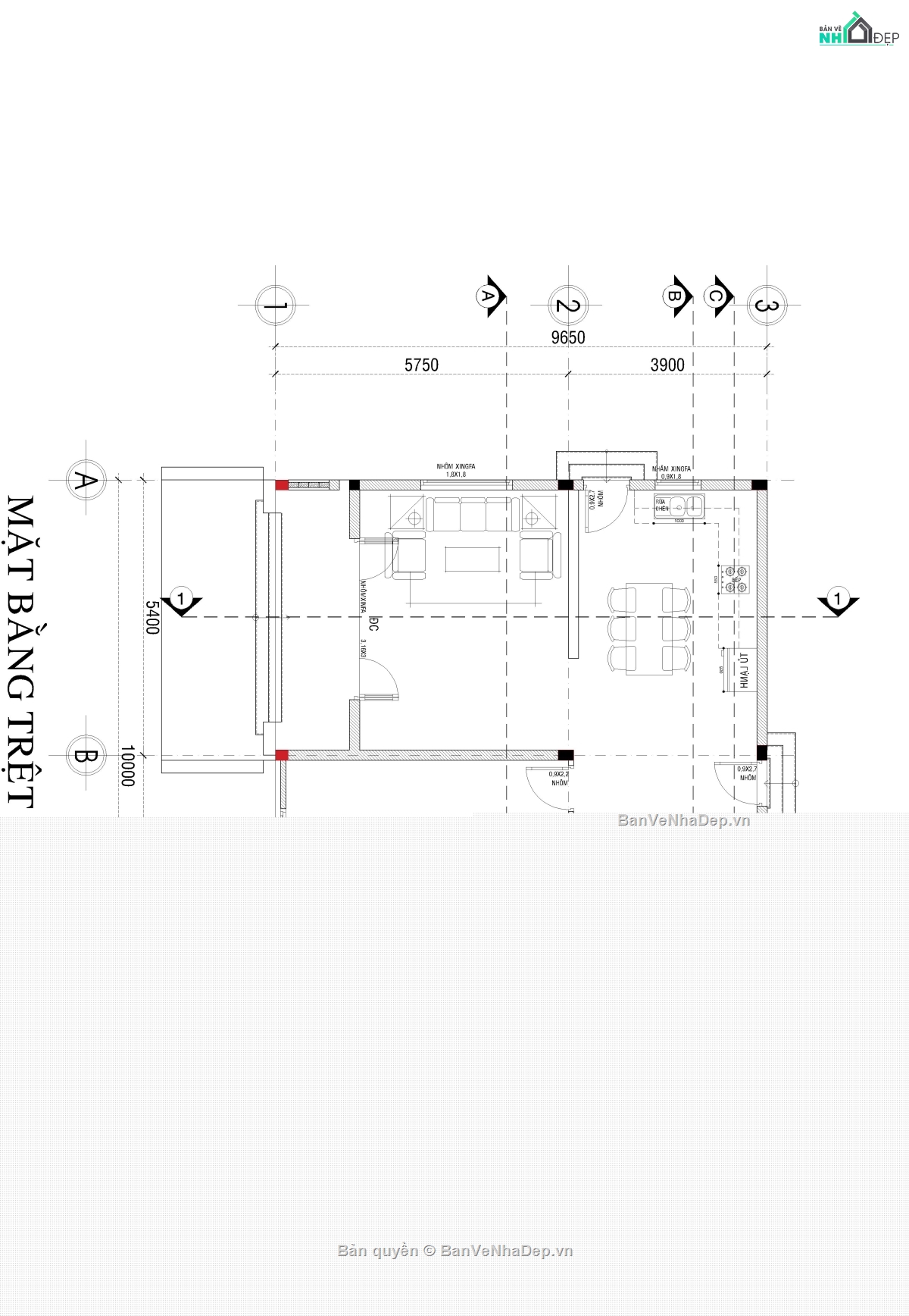 biệt thự hiện đại,kiến trúc 2 tầng 1 tum,biệt thự 2 tầng 1 tum