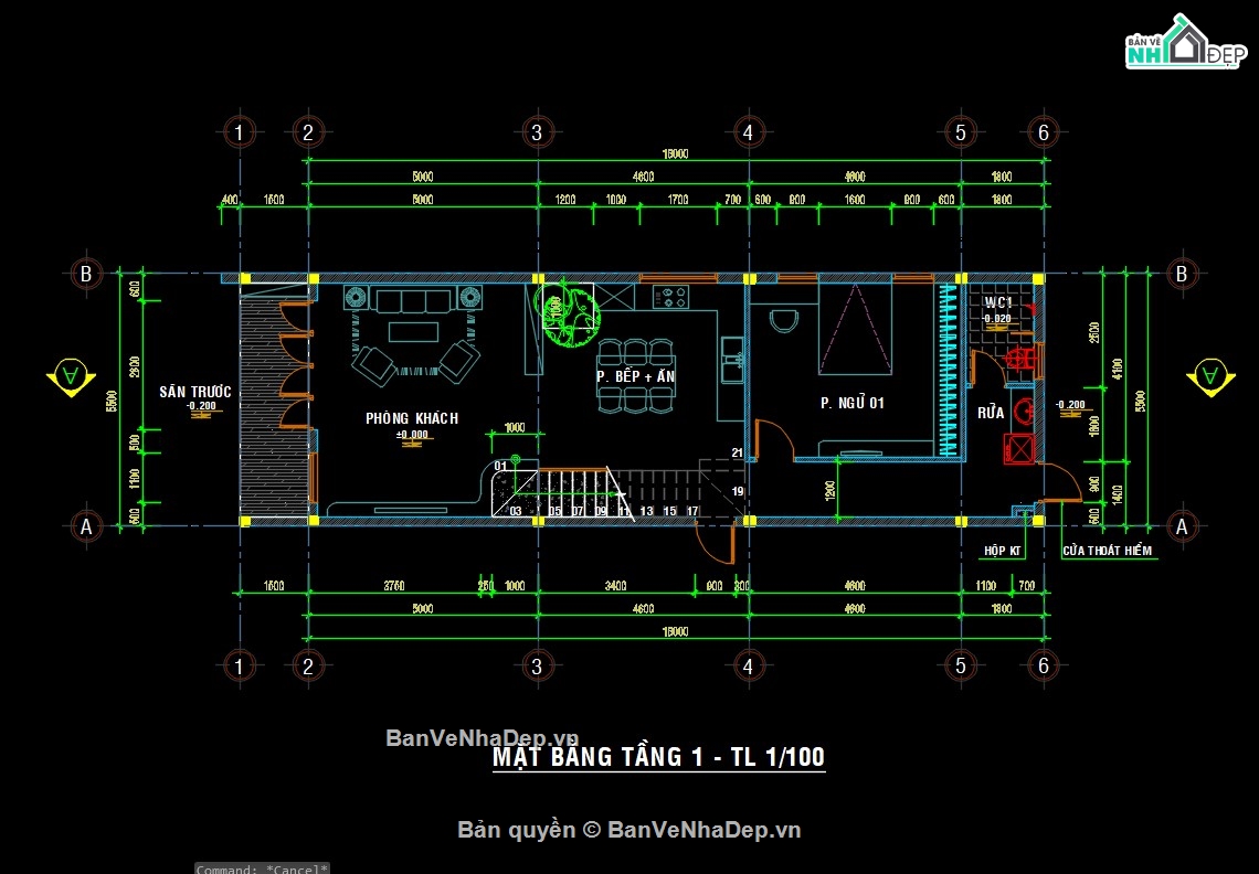 nhà phố 2 tầng,mẫu nhà phố 2 tầng,file cad nhà phố,kiến trúc nhà phố 2 tầng,bản vẽ nhà phố 2 tầng