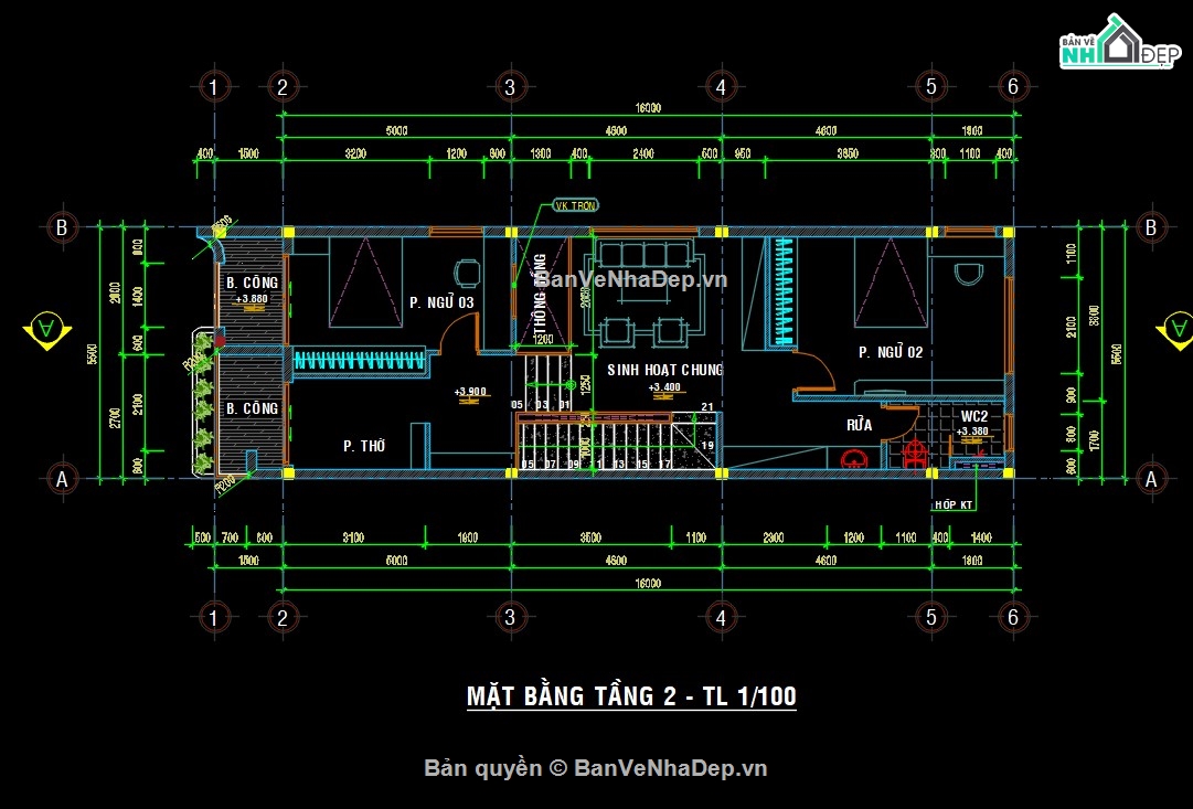nhà phố 2 tầng,mẫu nhà phố 2 tầng,file cad nhà phố,kiến trúc nhà phố 2 tầng,bản vẽ nhà phố 2 tầng