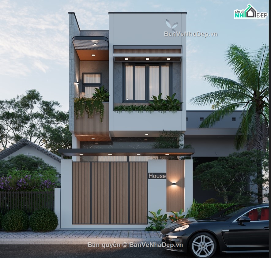 nhà phố 2 tầng,mẫu nhà phố 2 tầng,file cad nhà phố,kiến trúc nhà phố 2 tầng,bản vẽ nhà phố 2 tầng