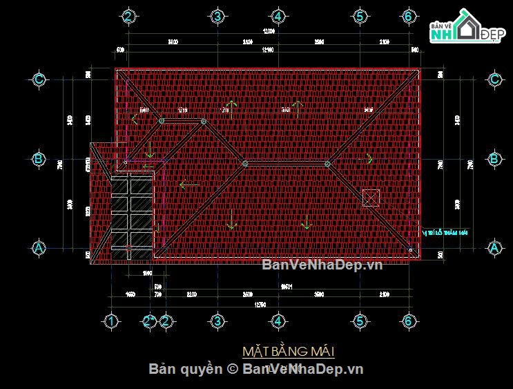 Biệt thự 2 tầng,nhà biệt thự,hồ sơ kỹ thuật thi công