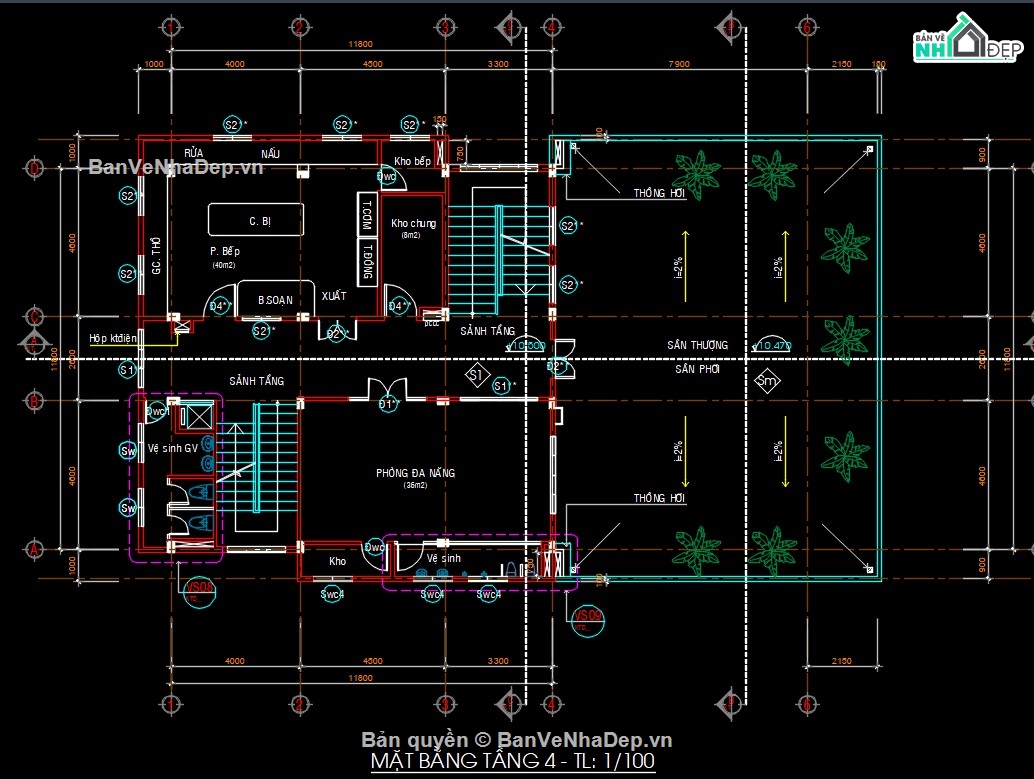 hồ sơ thiết kế trường,thiết kế mầm non,bản vẽ trường mầm non,full hồ sơ trường mầm non