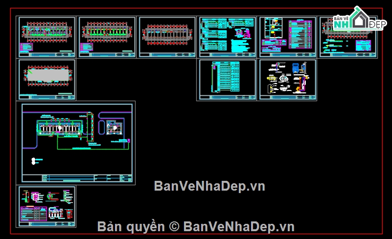 nhà ở và làm việc,nhà làm việc cơ quan,trụ sở cơ quan,nhà làm việc 1 tầng 12 gian,trụ sở 1 tầng 12 gian,hồ sơ thiết kế thi công