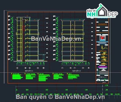bệnh viện 9 tầng,file cad bệnh viện,bệnh viện file cad,autocad bệnh viện