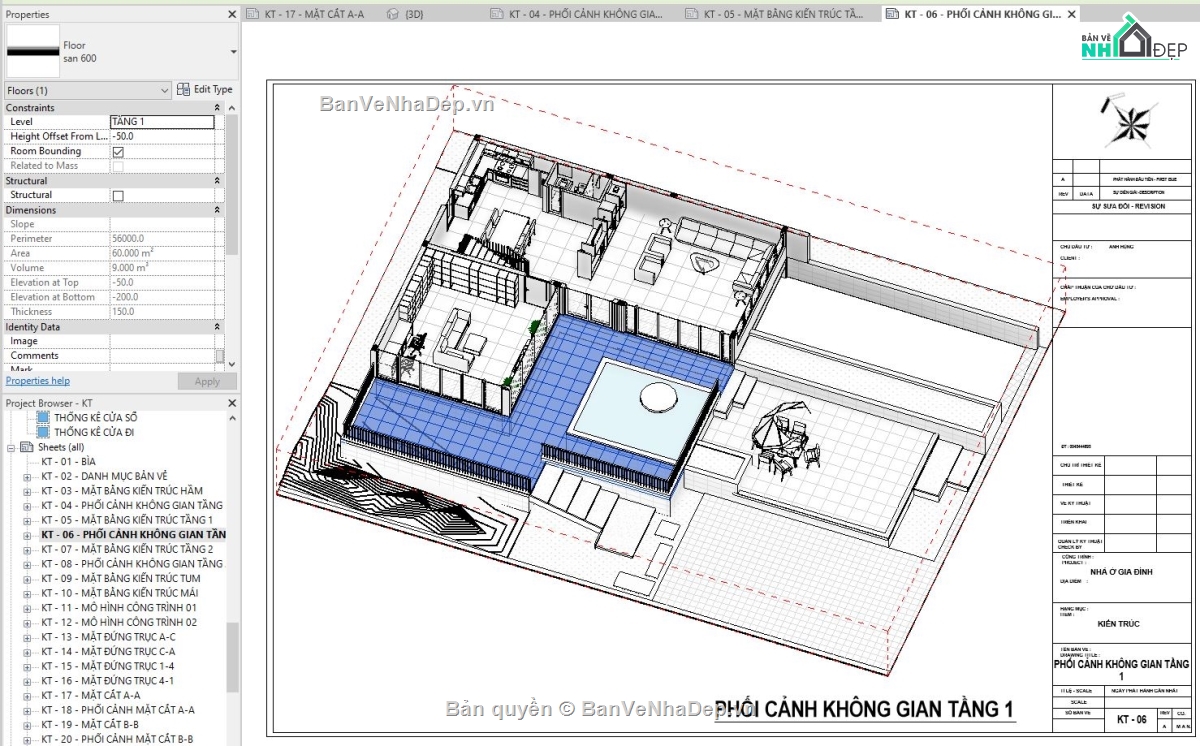 revit biệt thự 2 tầng,revit mẫu villa đẹp,revit mẫu biệt thự full,revit full kiến trúc kết cấu,revit full biệt thự