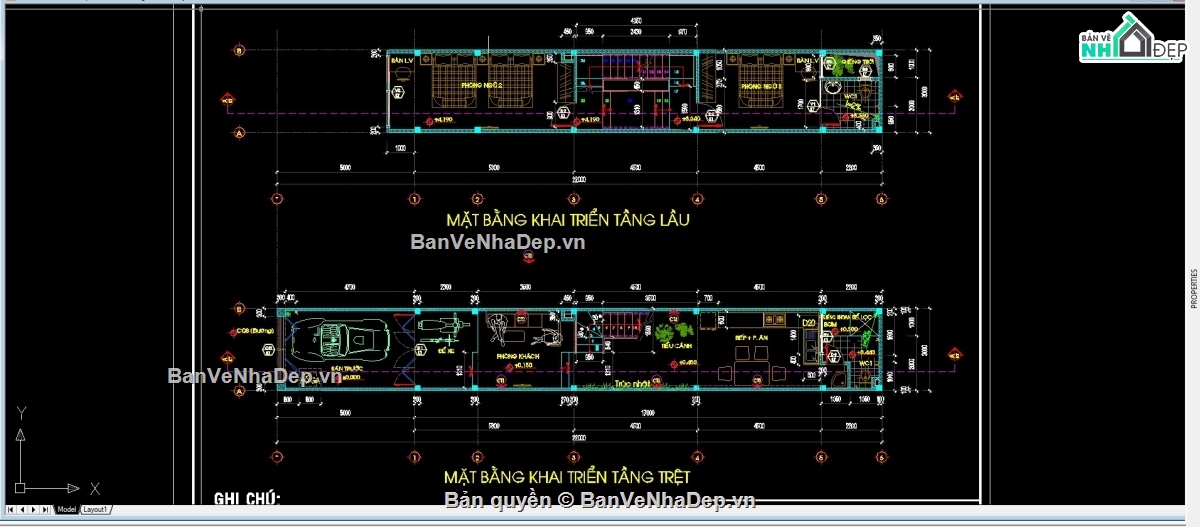 Thiết kế nhà phố,nhà ống lệch tầng,Thiết kế nội thất