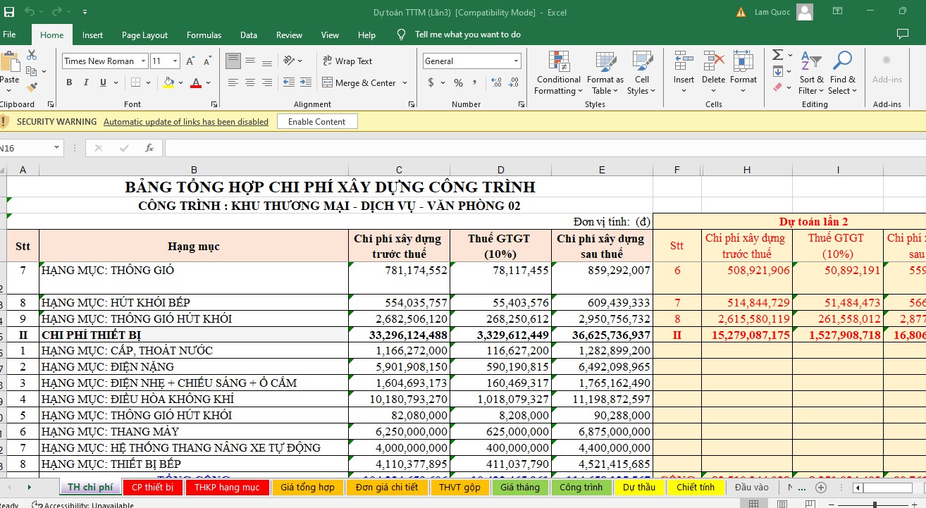 dự toán,full thiết kế,revit thiết kế