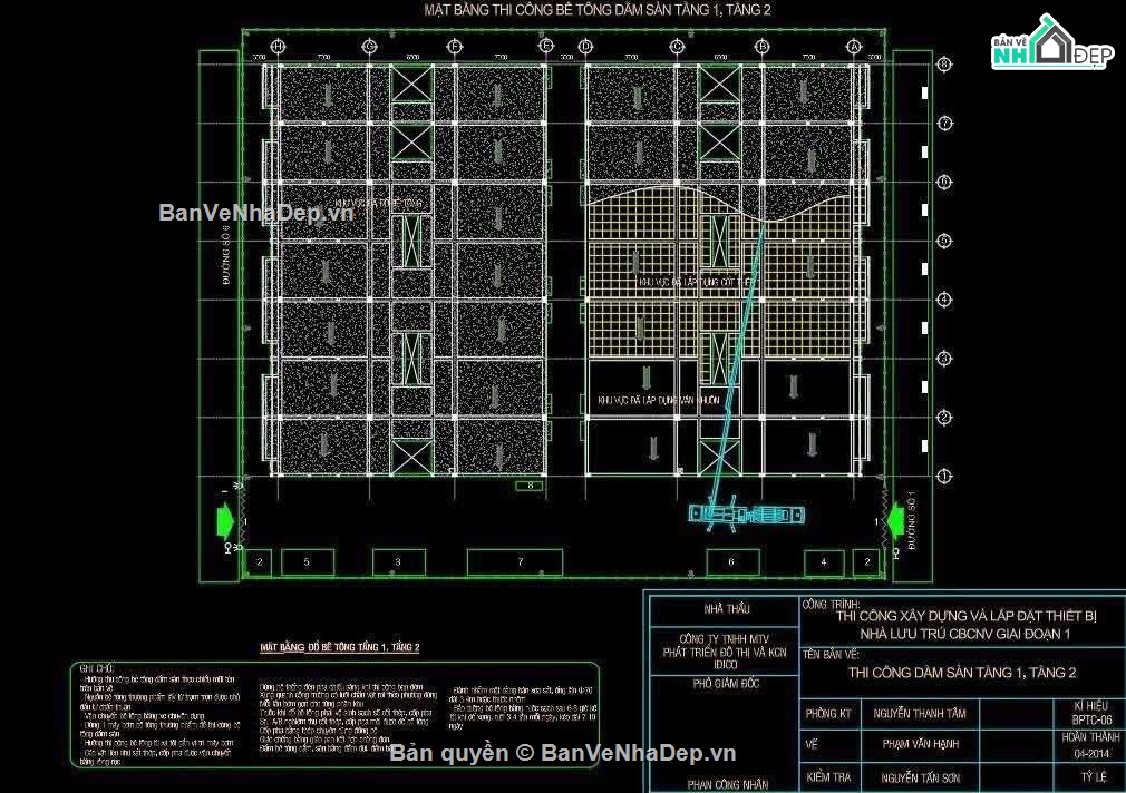 biện pháp thi công,thi công nhà liền kề,thi công hoàn thiện