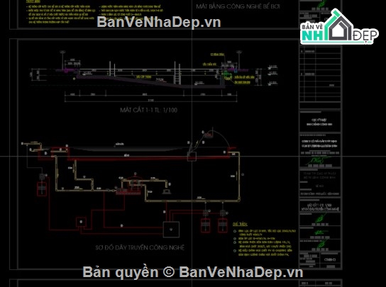 Bản vẽ công nghệ hồ bơi,bản vẽ hệ thống lọc hồ bơi,Bản vẽ hồ bơi khu nghỉ dưỡng,Bản vẽ hồ bơi resort Đà Nẵng,Bản vẽ thi công hồ bơi khu nghỉ dưỡng
