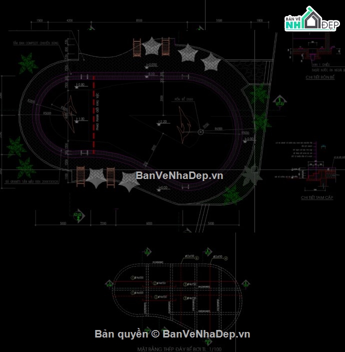 Bản vẽ công nghệ hồ bơi,bản vẽ hệ thống lọc hồ bơi,Bản vẽ hồ bơi khu nghỉ dưỡng,Bản vẽ hồ bơi resort Đà Nẵng,Bản vẽ thi công hồ bơi khu nghỉ dưỡng