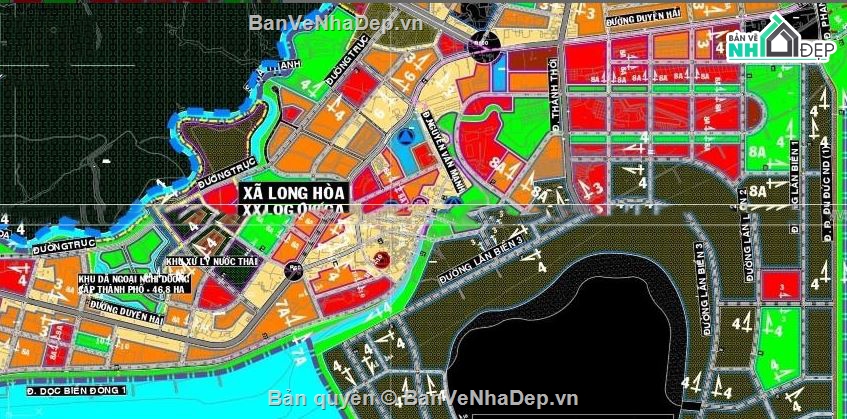 cad quy hoạch giao thông,giao thông huyện cần giờ,quy hoạch