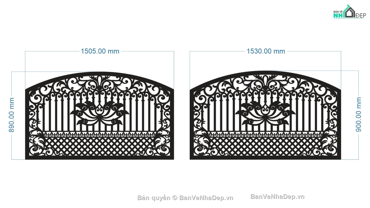 thiết kế cnc hàng rào,thiết kế hàng rào đẹp,hàng rào cnc,file cnc hàng rào