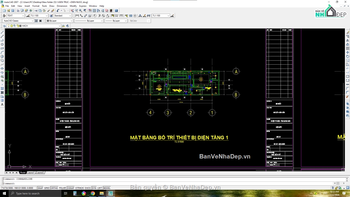 nhà phố 3 tầng,kiến trúc 3 tầng,file cad nhà phố 3 tầng,cad nhà phố 3 tầng,bản vẽ nhà phố 3 tầng