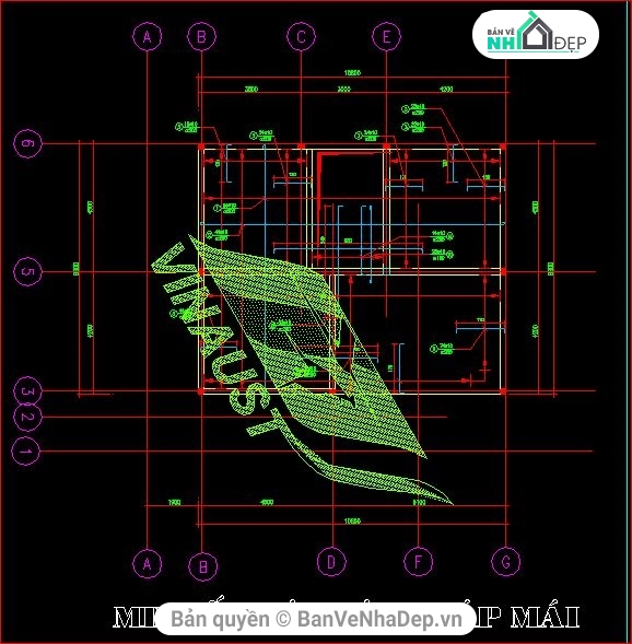 kiến trúc biệt thự 3 tầng,kiến trúc 3 tầng 19x20m,bản vẽ biệt thự 3 tầng,mẫu biệt thự 3 tầng