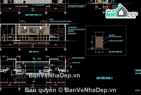 cafe NetViet,cad cafe NetViet,file cad cafe NetViet