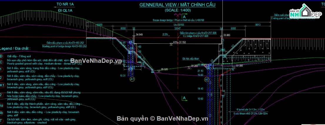bản vẽ cầu dầm I chuẩn bộ giao thông,bản vẽ cầu dân dụng dầm I dự ứng lực,bản vẽ cầu đường quốc lộ dầm I