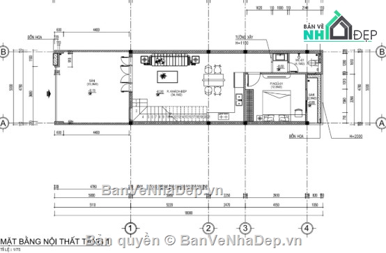 nhà phố 3 tầng,file cad nhà phố 3 tầng,nhà phố 3 tầng cad