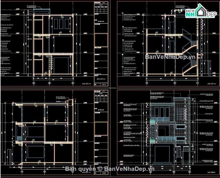 nhà phố 3 tầng,thiết kế nhà phố,hồ sơ thiết kế nhà