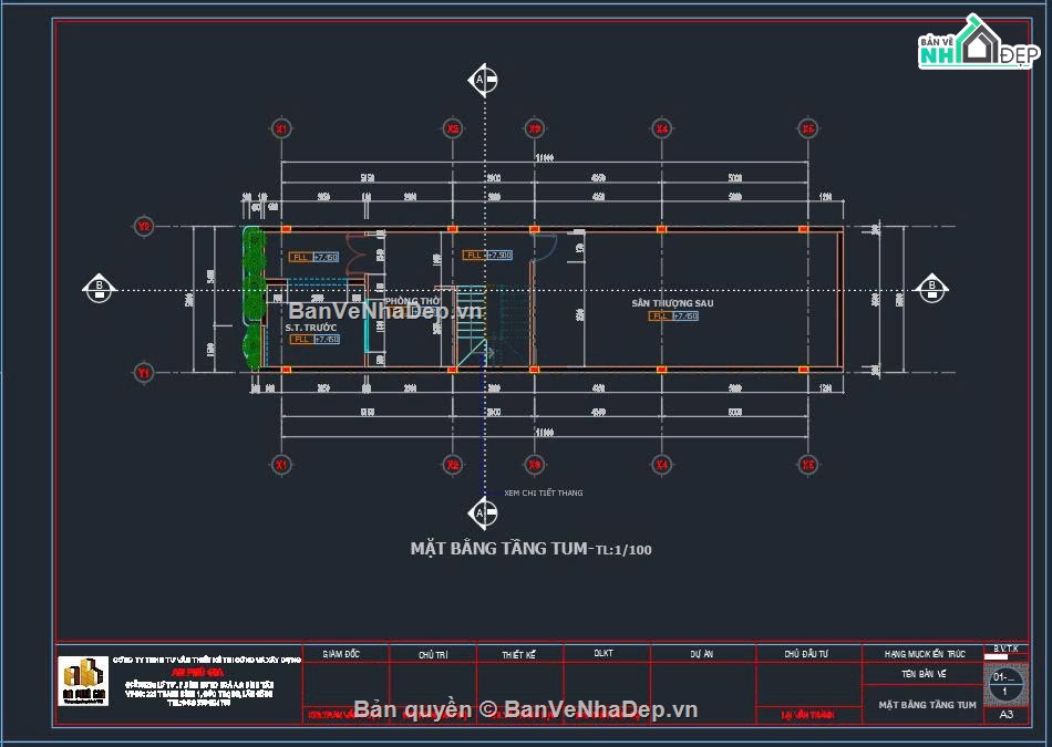 Bản vẽ nhà phố,nhà phố 5x18m,thiết kế nhà