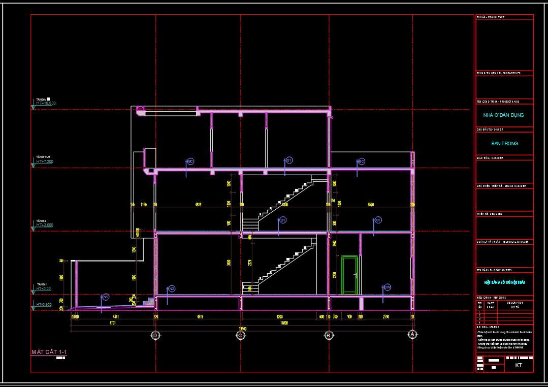 Hồ sơ thiết kế,#Bản vẽ thiết kế,Nhà phố 3 tầng hiện đại,Nhà phố hiện đại,#Nhà phố 3 tầng,#Nhà phố 3 tầng 5mx19.5m