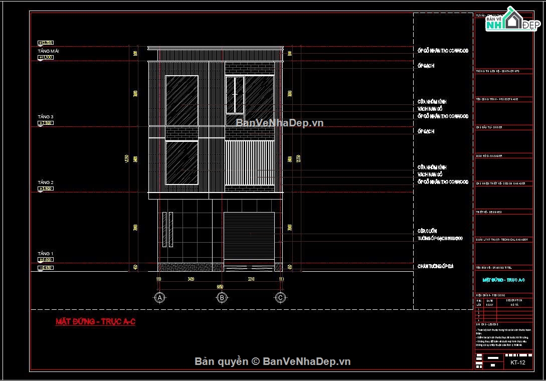 file cad nhà phố 3 tầng,nhà phố 3 tầng cad,bản vẽ nhà phố 3 tầng,nhà phố 3 tầng file cad