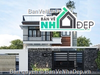 Biệt thự 2 tầng,file cad biệt thự 2 tầng,bản vẽ biệt thự 2 tầng,kiến trúc biệt thự 2 tầng,biệt thự 2 tầng 10.7x10m