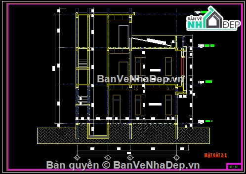 Biệt thự 2 tầng,file cad biệt thự 2 tầng,bản vẽ biệt thự 2 tầng,kiến trúc biệt thự 2 tầng,biệt thự 2 tầng 10.7x10m