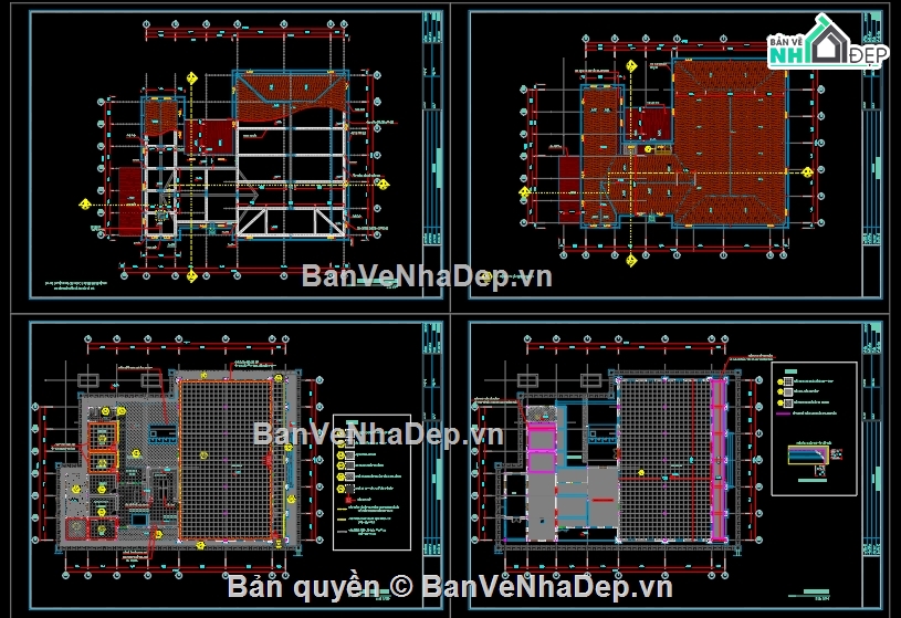 nhà ăn cơ quan,nhà ăn cán bộ,nhà ăn trụ sở,nhà ăn 18x30m,bản vẽ nhà ăn 1 tầng,hồ sơ thiết kế nhà ăn