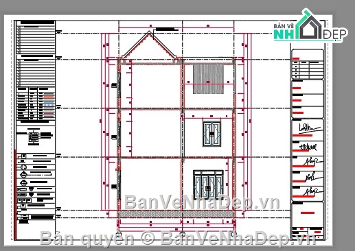 biệt thự 3 tầng,Hồ sơ thiết kế,kiến trúc 3 tầng