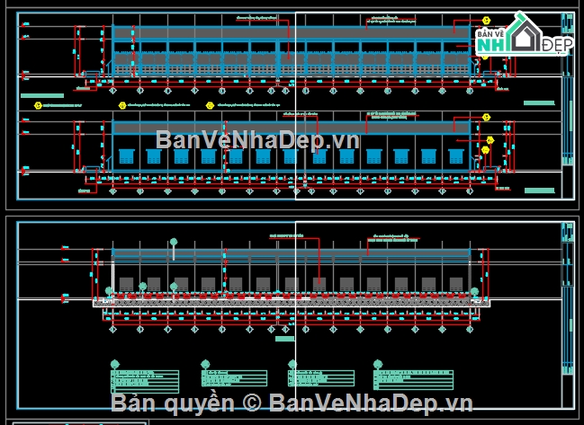 nhà để xe,bản vẽ nhà để xe,hồ sơ thiết kế nhà để xe,nhà để ô tô,nhà xe khu công nghiệp,nhà để xe tổng hợp