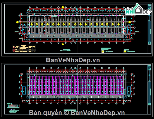 nhà để xe,bản vẽ nhà để xe,hồ sơ thiết kế nhà để xe,nhà để ô tô,nhà xe khu công nghiệp,nhà để xe tổng hợp